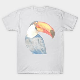 toucan watercolor portrait T-Shirt